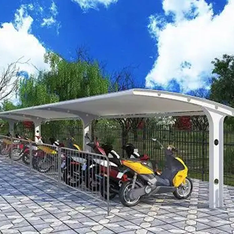 岚县膜结构电动车棚